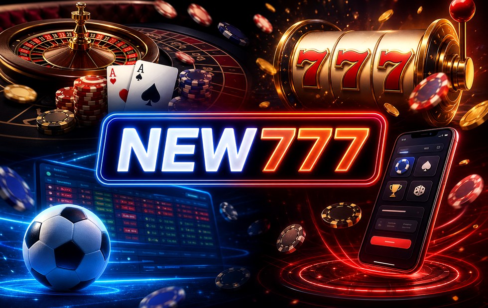 NEW777 স্লট ও স্পোর্টস ভিজ্যুয়াল